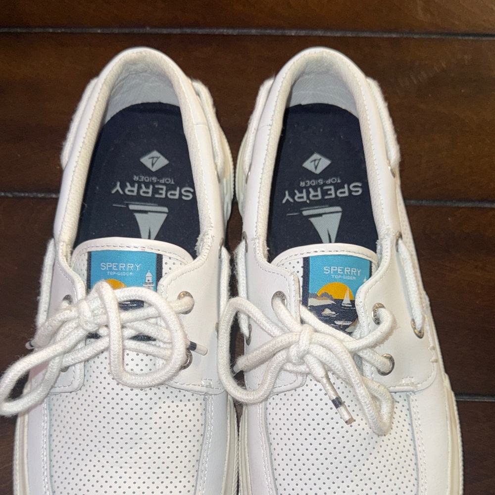 Sperry Top-Sider Perforated Sneakers with Laces - Picture 6 of 10